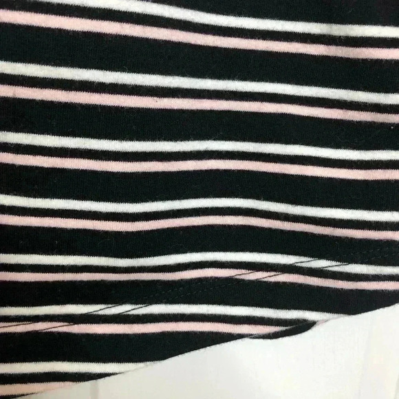 Bylyse Spenard Long Sleeved Shirt Striped Black, Pink,  & White Size Small - Picture 3 of 16